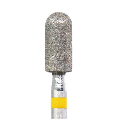 KMIZ Deimantinis antgalis cilindras geltonas 4,0 mm