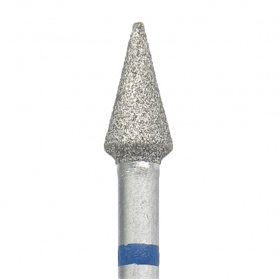 KMIZ Deimantinis antgalis kūgis mėlynas 4,0 mm
