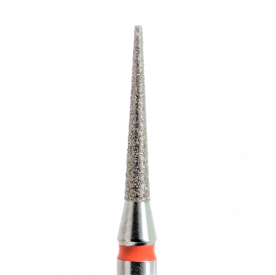 KMIZ Deimantinis antgalis kūgis raudonas 1,4 mm