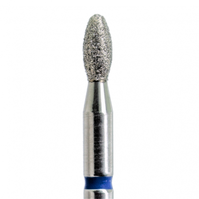 KMIZ Deimantinis antgalis mini liepsna mėlynas 2,3 mm