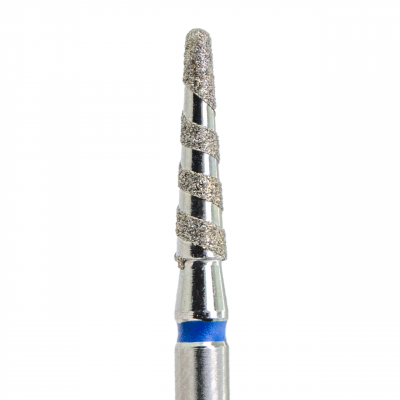 KMIZ Deimantinis antgalis "Tornado" kūgis mėlynas 2,3 mm