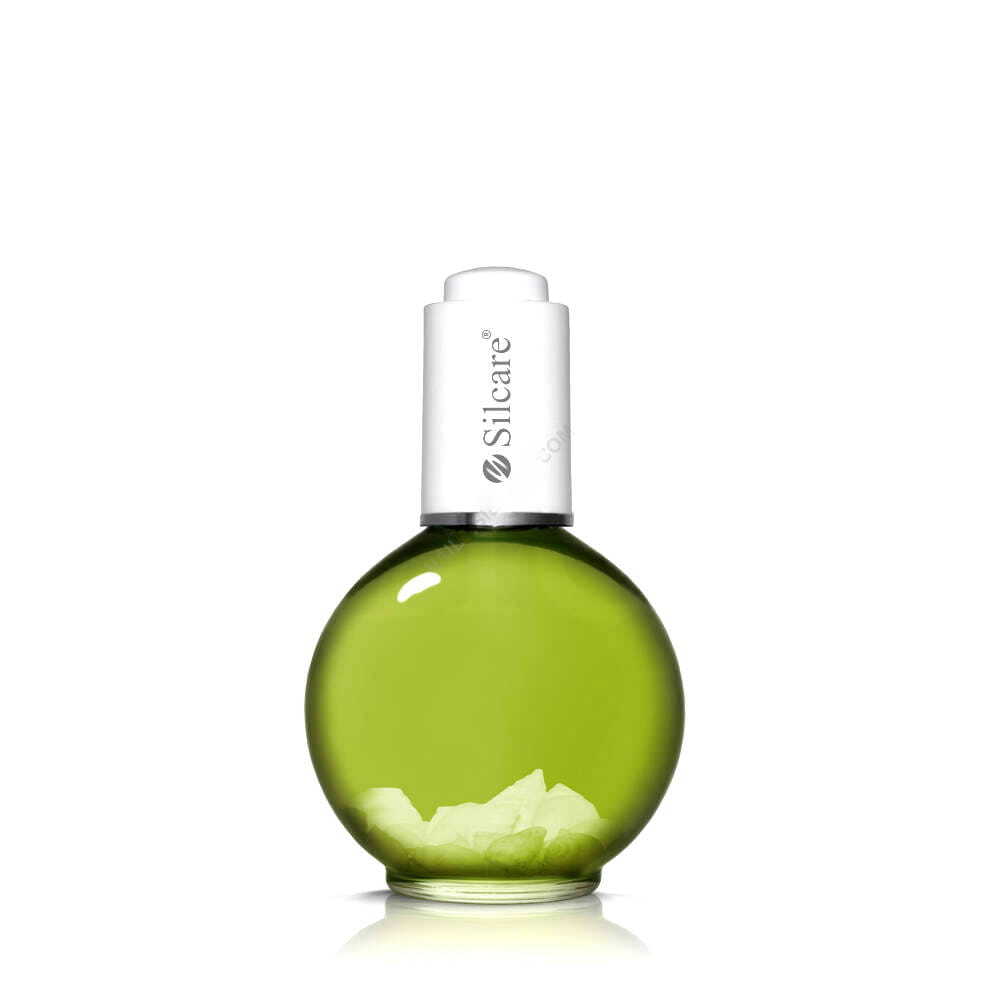 Silcare aliejukas odelėms Kiwi Deep Green 75ml (su Jūros kriauklėmis)