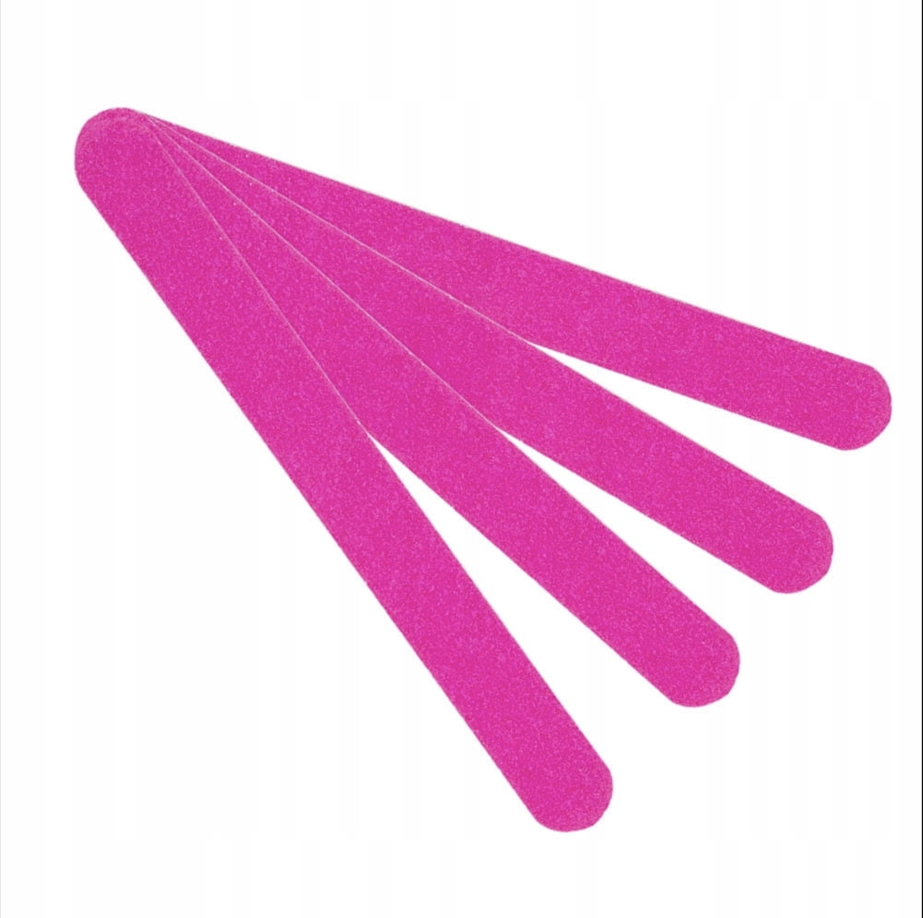 Vienkartinė nagų dildė/failas 180/180 neon pink 10 vnt