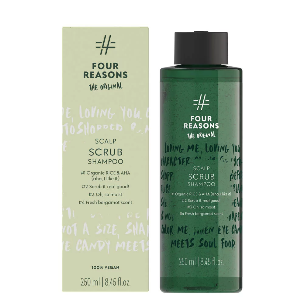 Scalp scrub shampoo