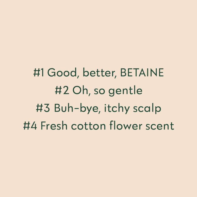 Scalp calming shampoo