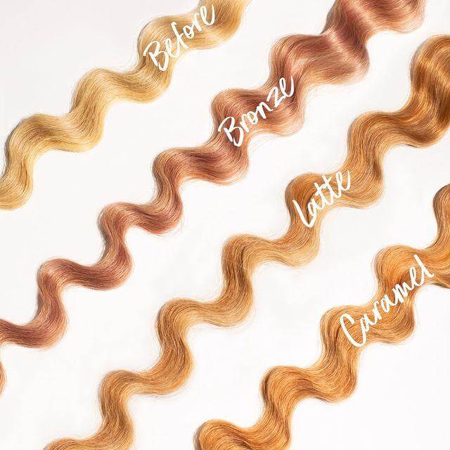 Color mask shampoo BRONZE
