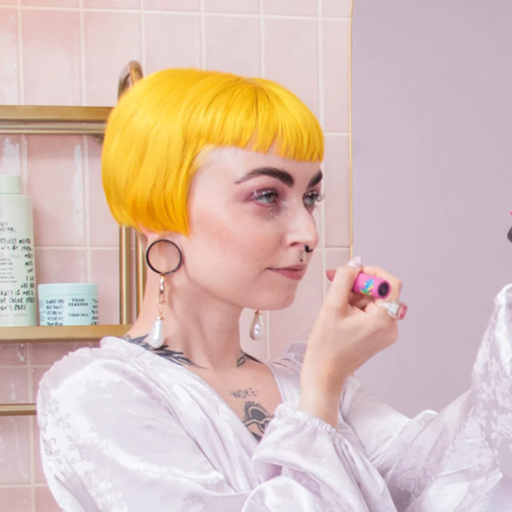 Color mask INTENSE YELLOW