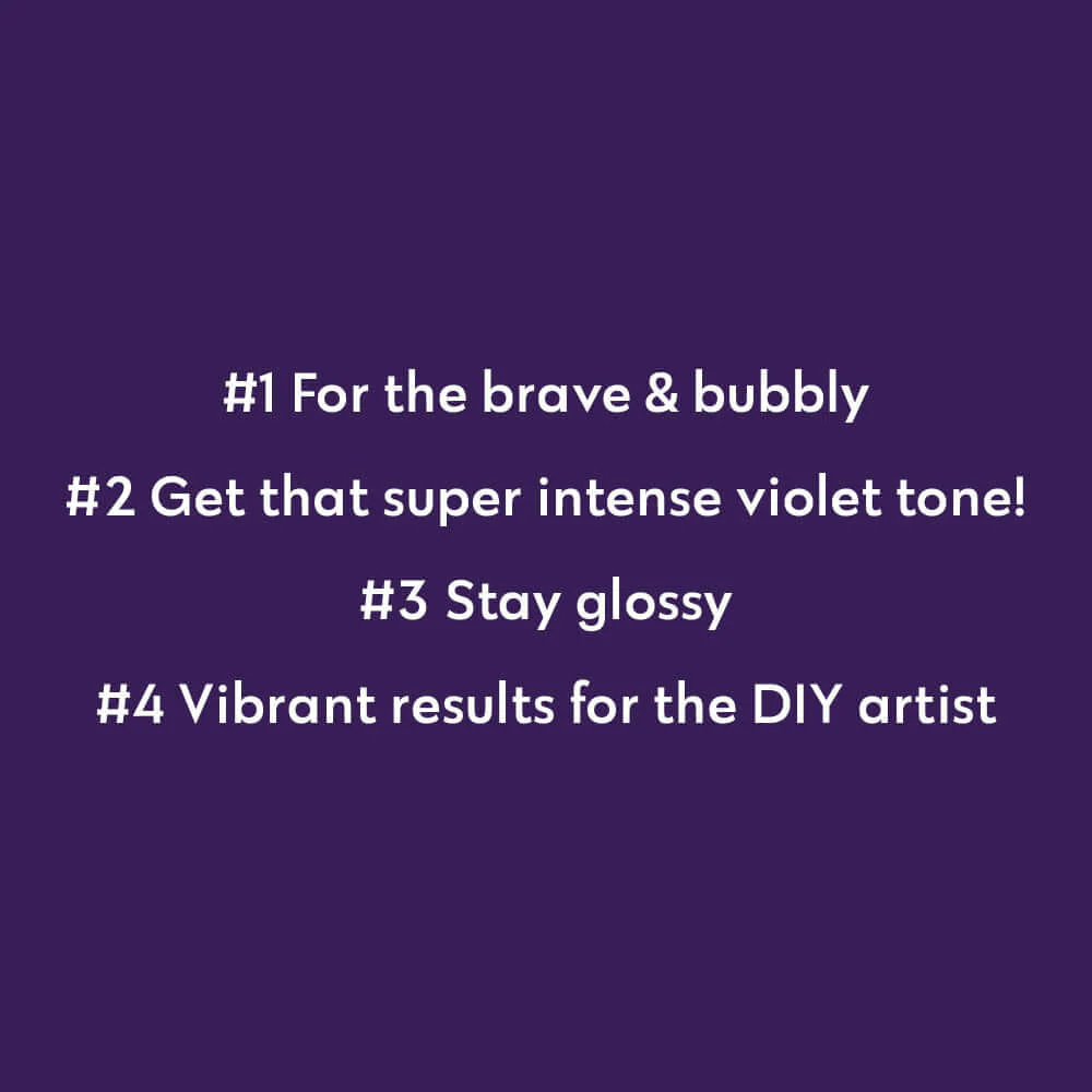 Color mask INTENSE VIOLET