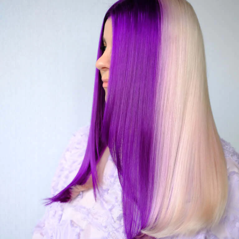 Color mask INTENSE VIOLET
