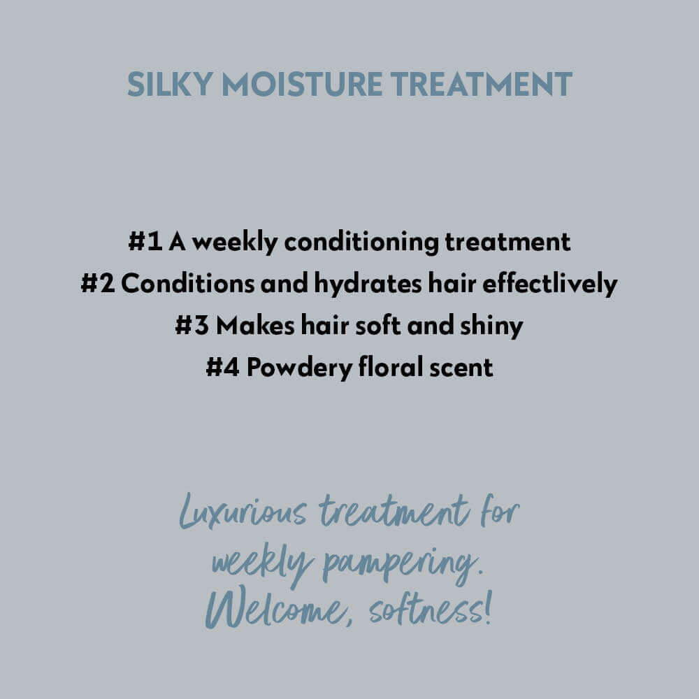 Silky moisture treatment