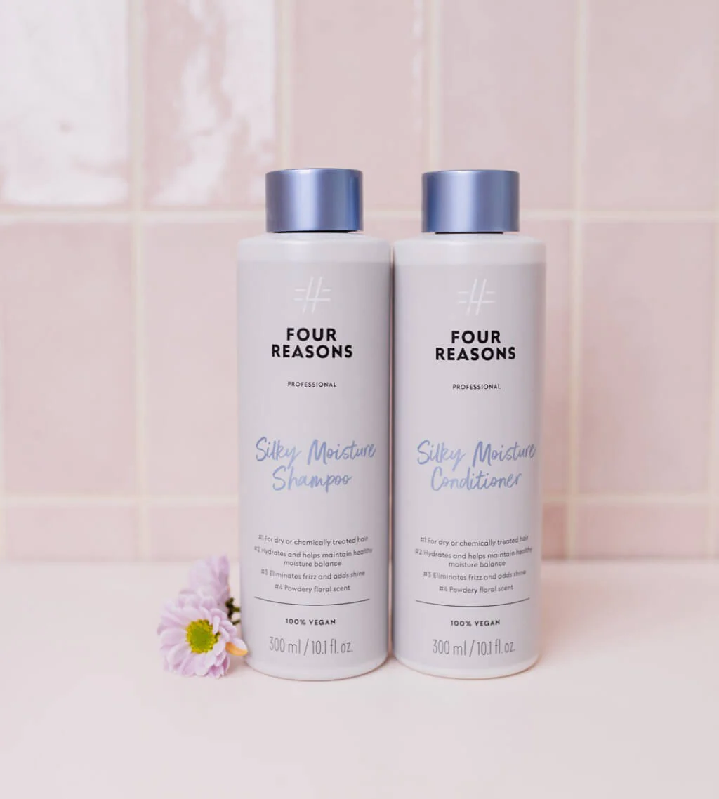Set sampon+balsam Silky moisture
