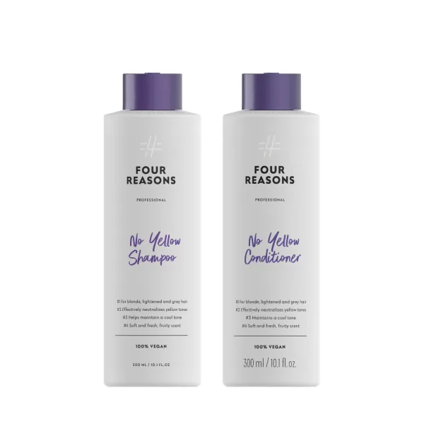 Set No yellow shampoo+ conditioner