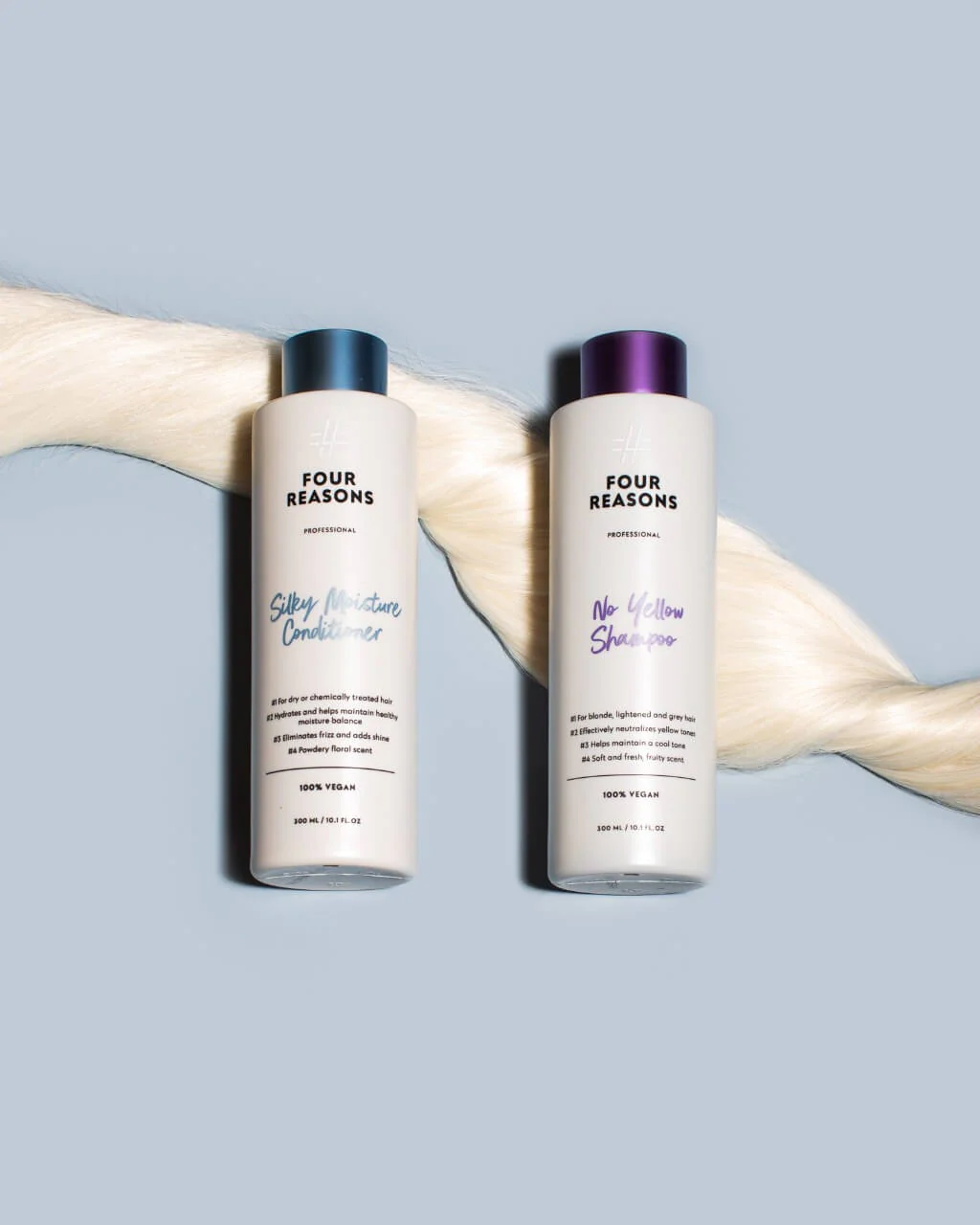 Set sampon No yellow+ Silky moisture Conditioner