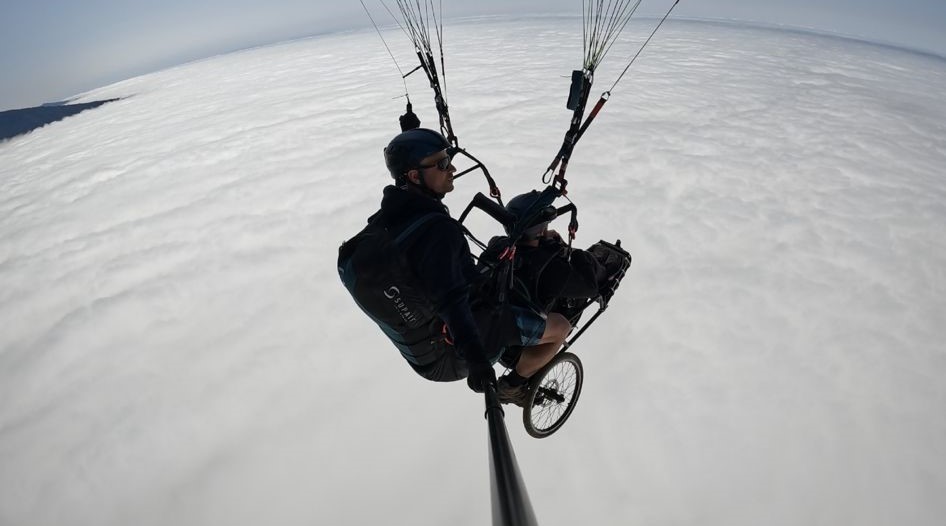 Vuelo en Parapente Adaptado