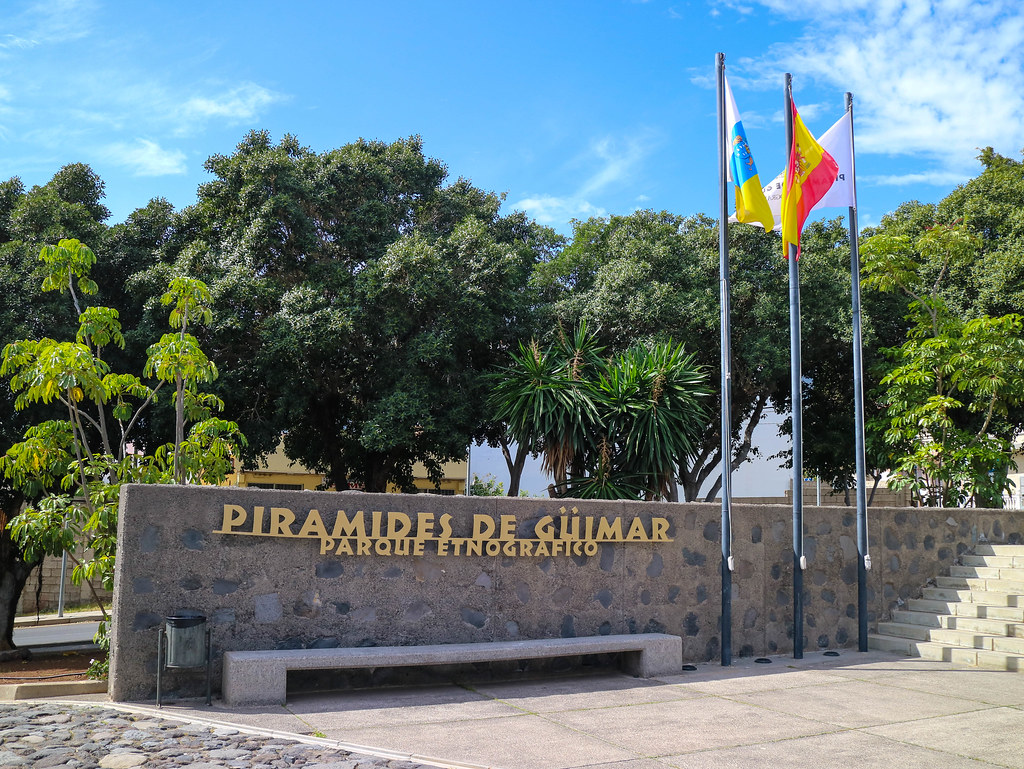 Entrada a las Pirámides de Güímar