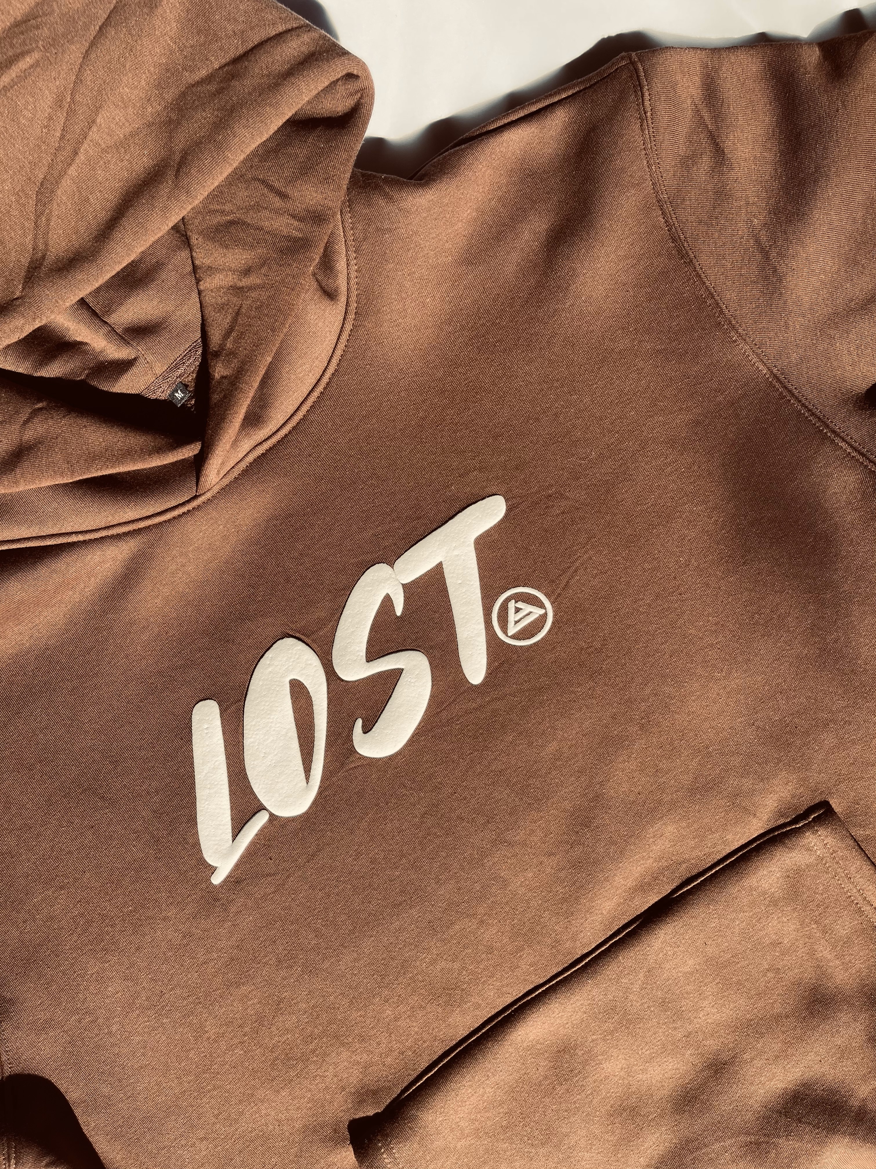 Puff Print Lost Hoodie 