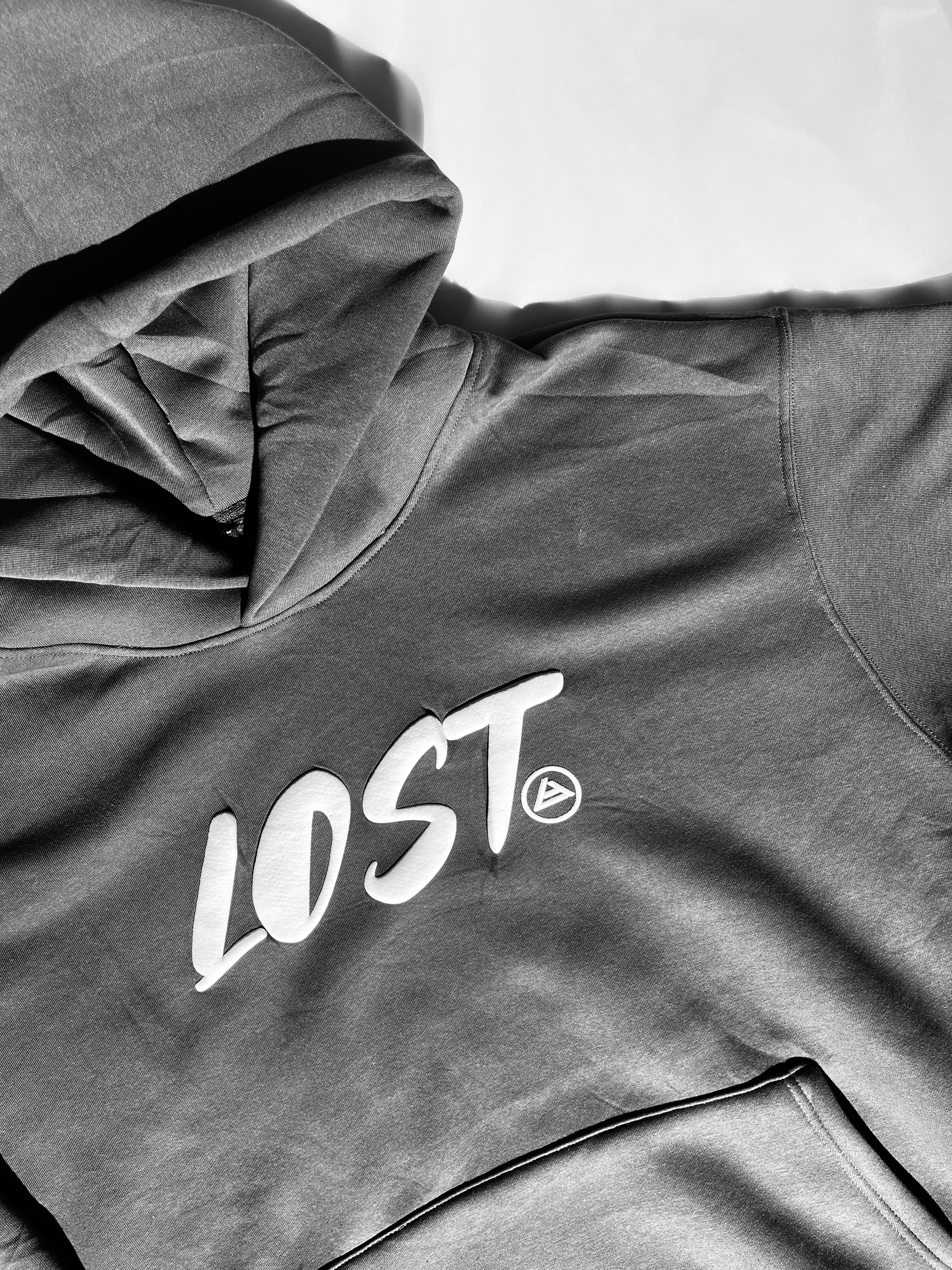 Puff Print Lost Hoodie 