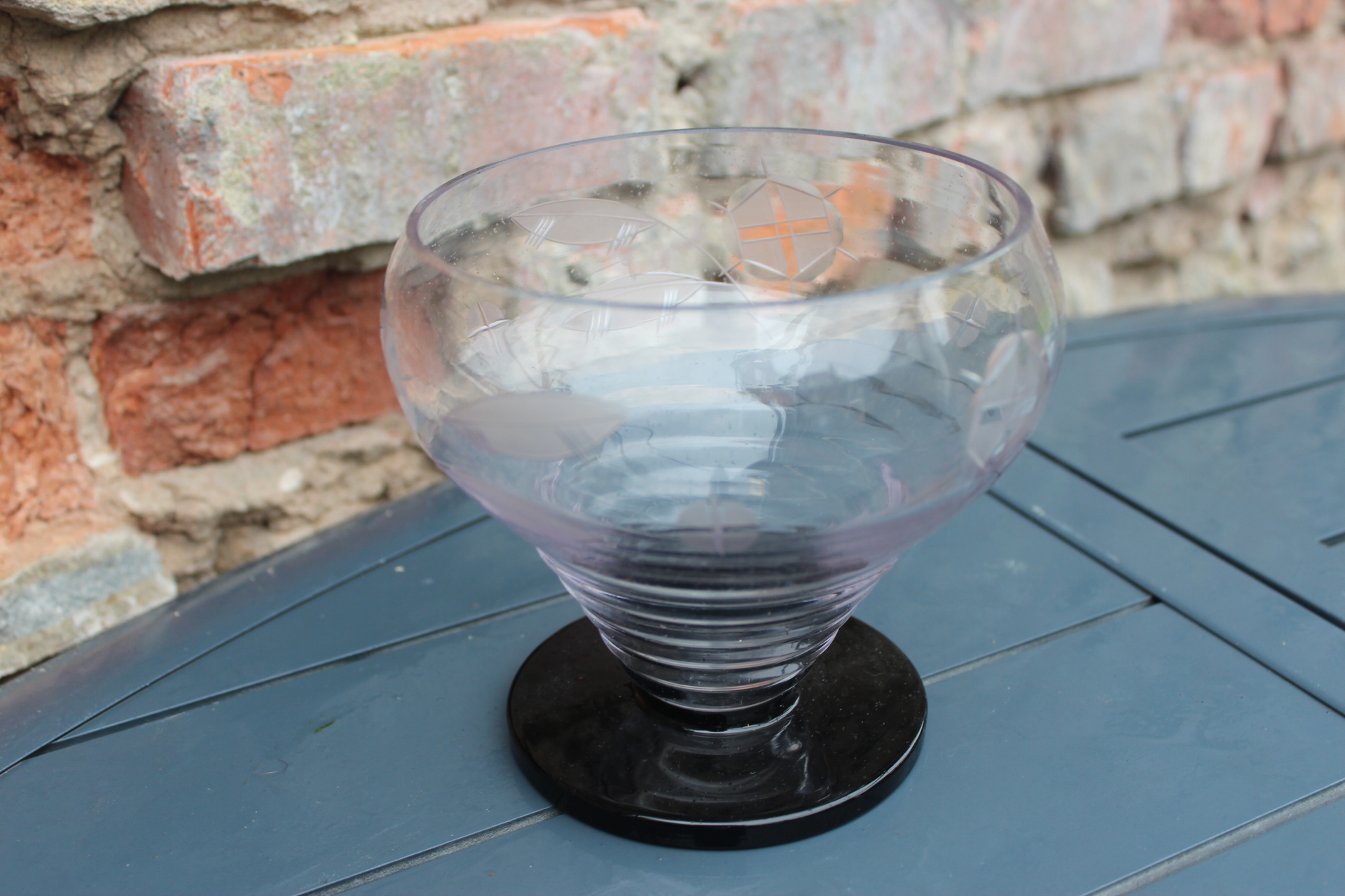 Coupe Art Déco en cristal