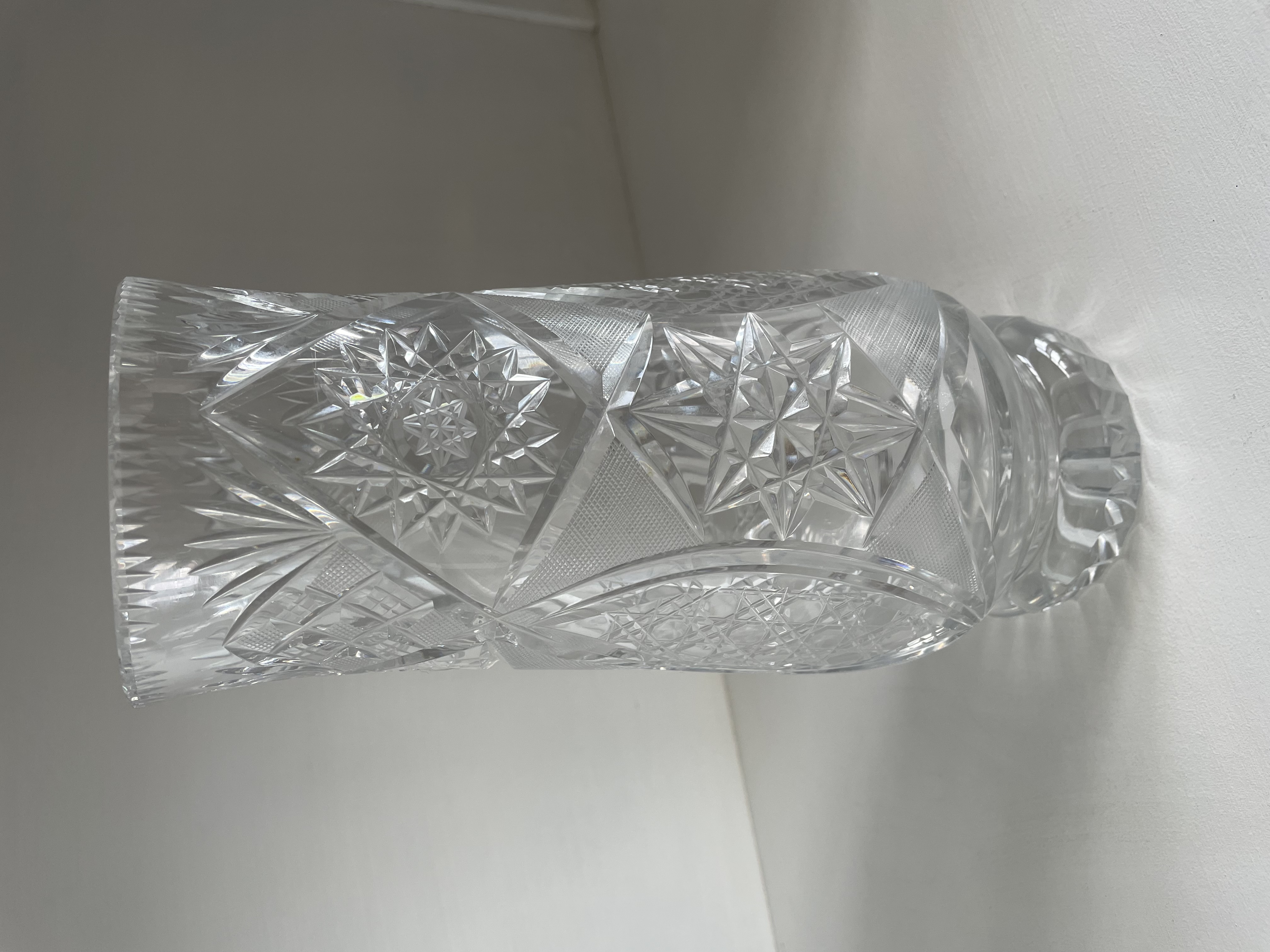 Vase en cristal