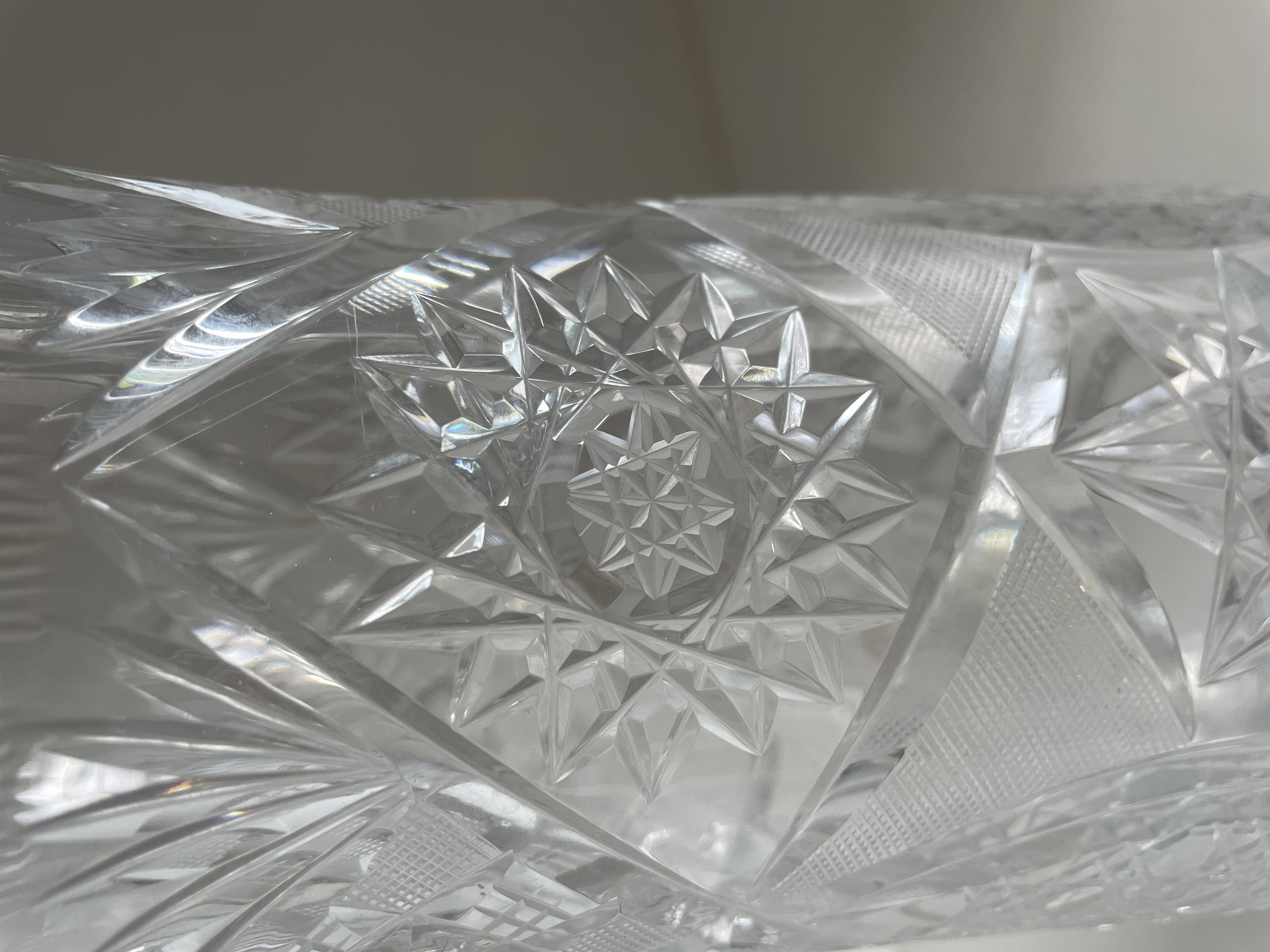 Vase en cristal