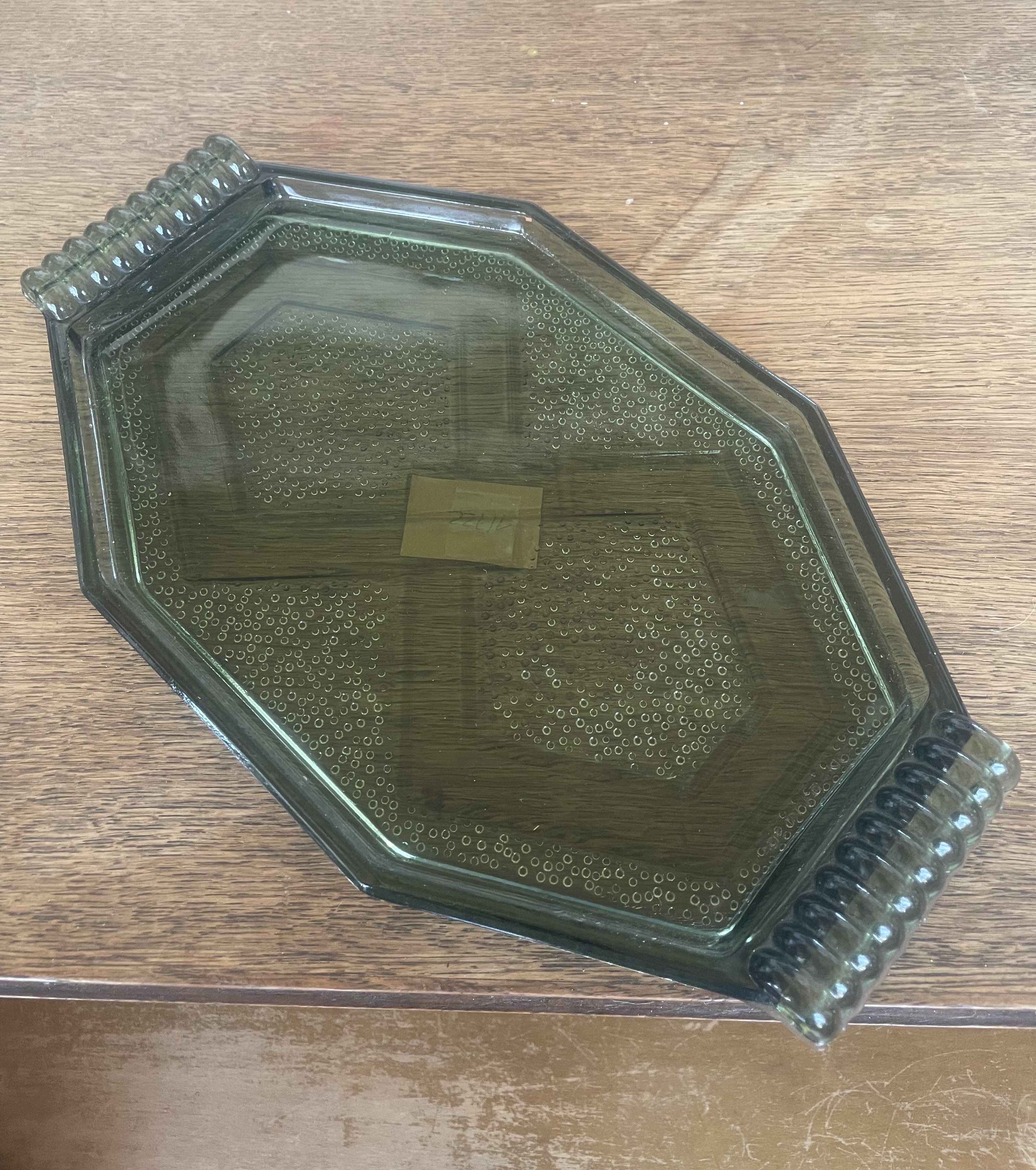 Plat verre vert
