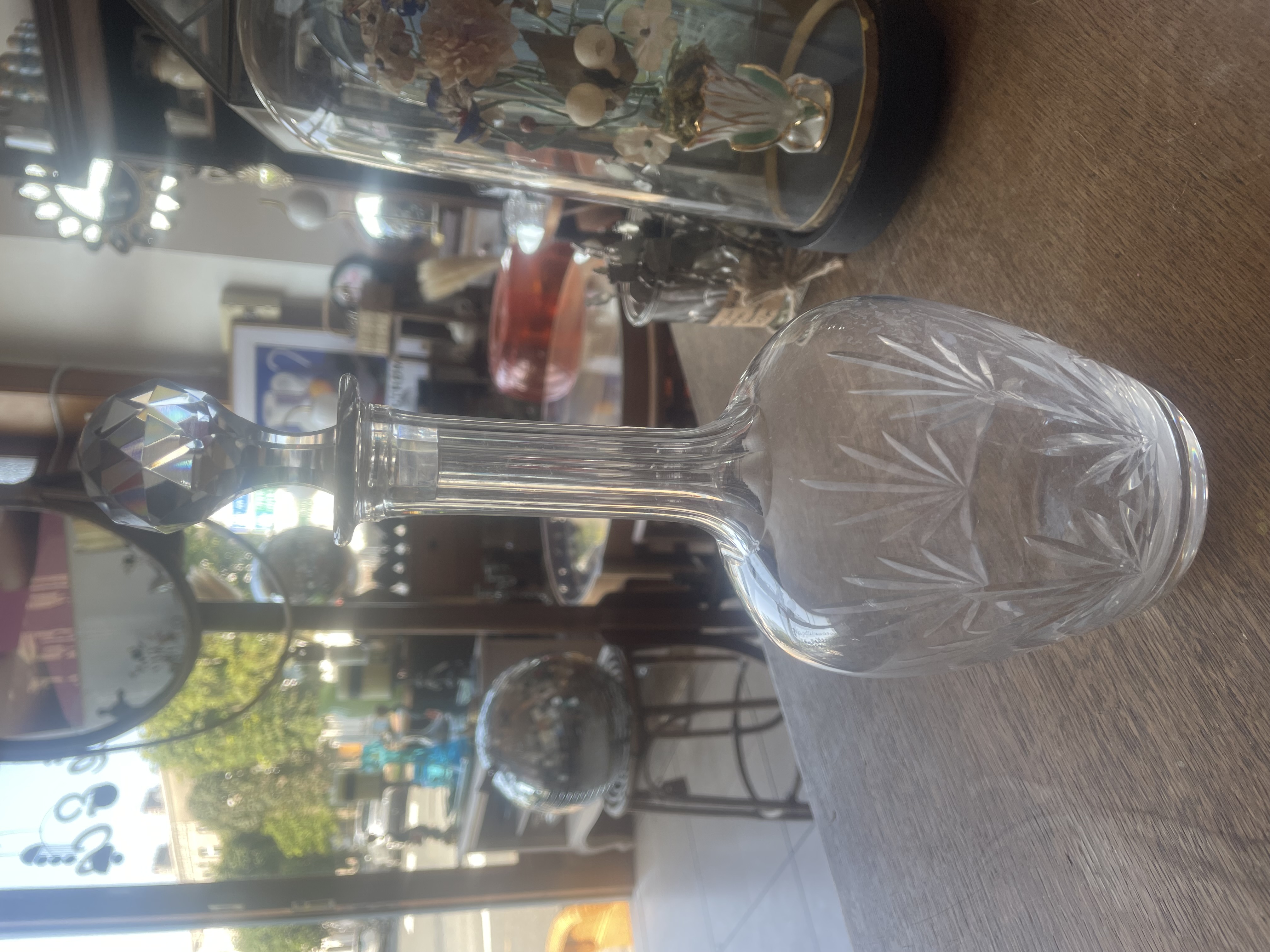 Carafe en verre