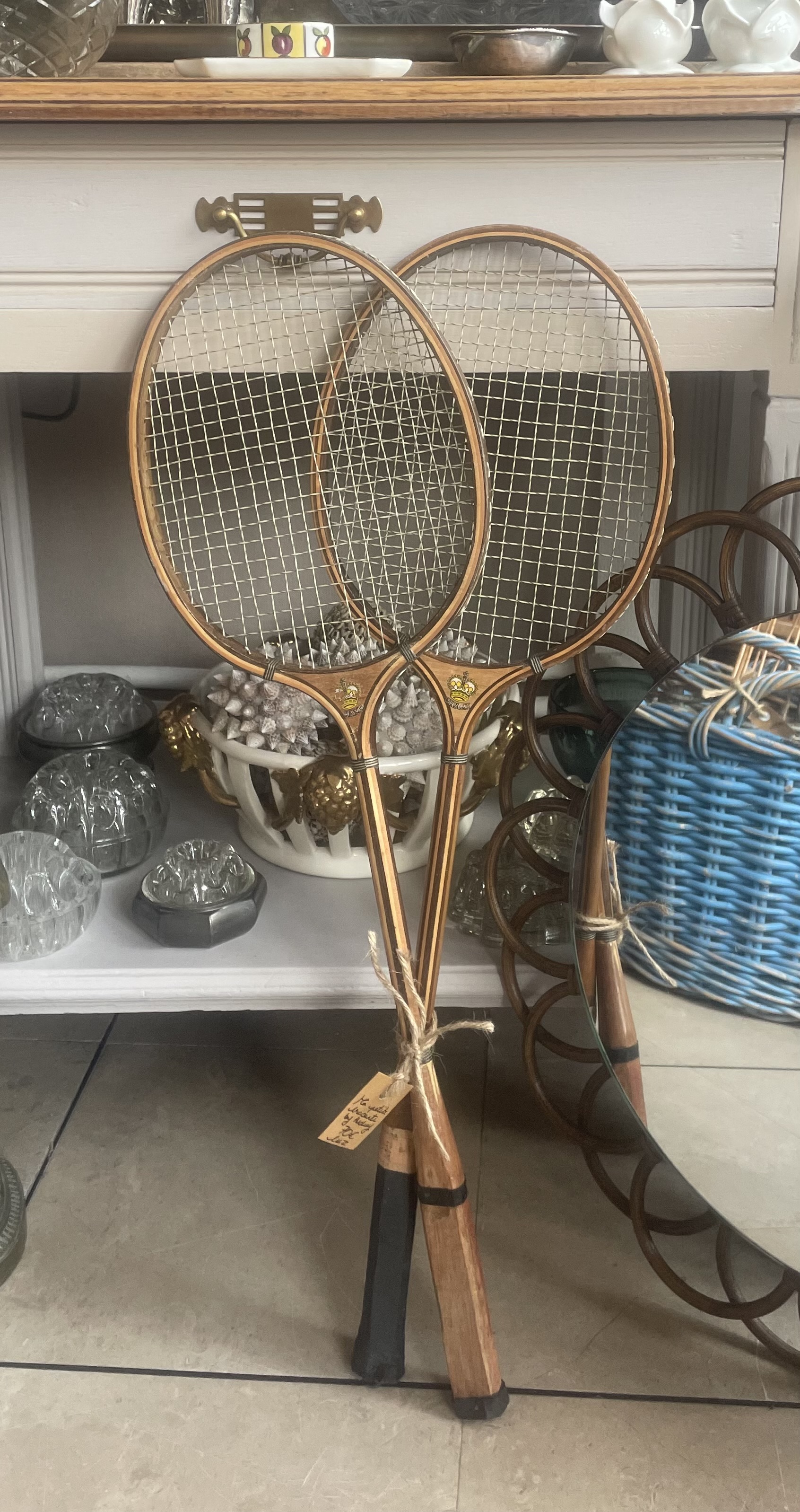 Raquette de badminton