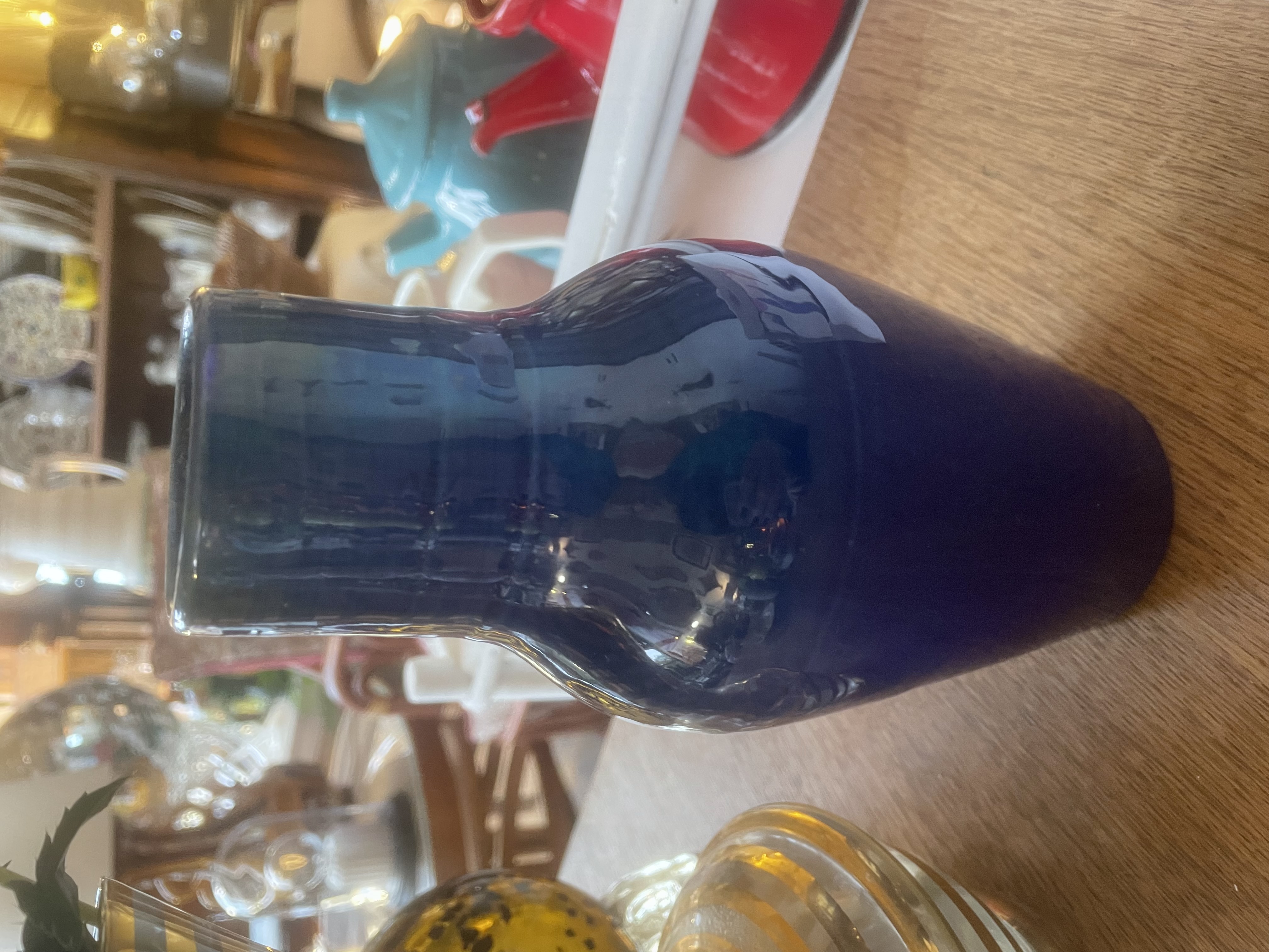 Vase bleu