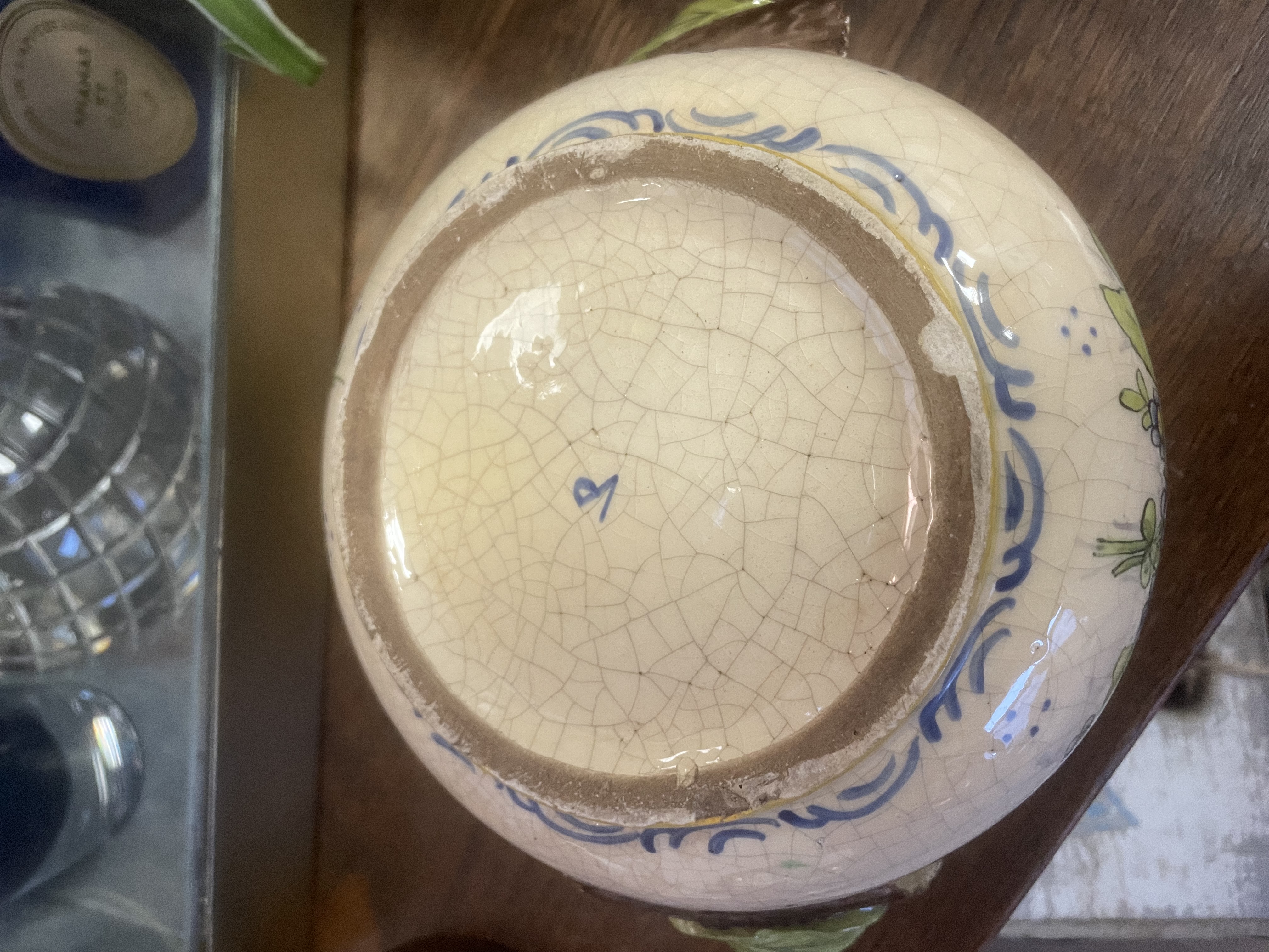 Cache pot motifs floraux