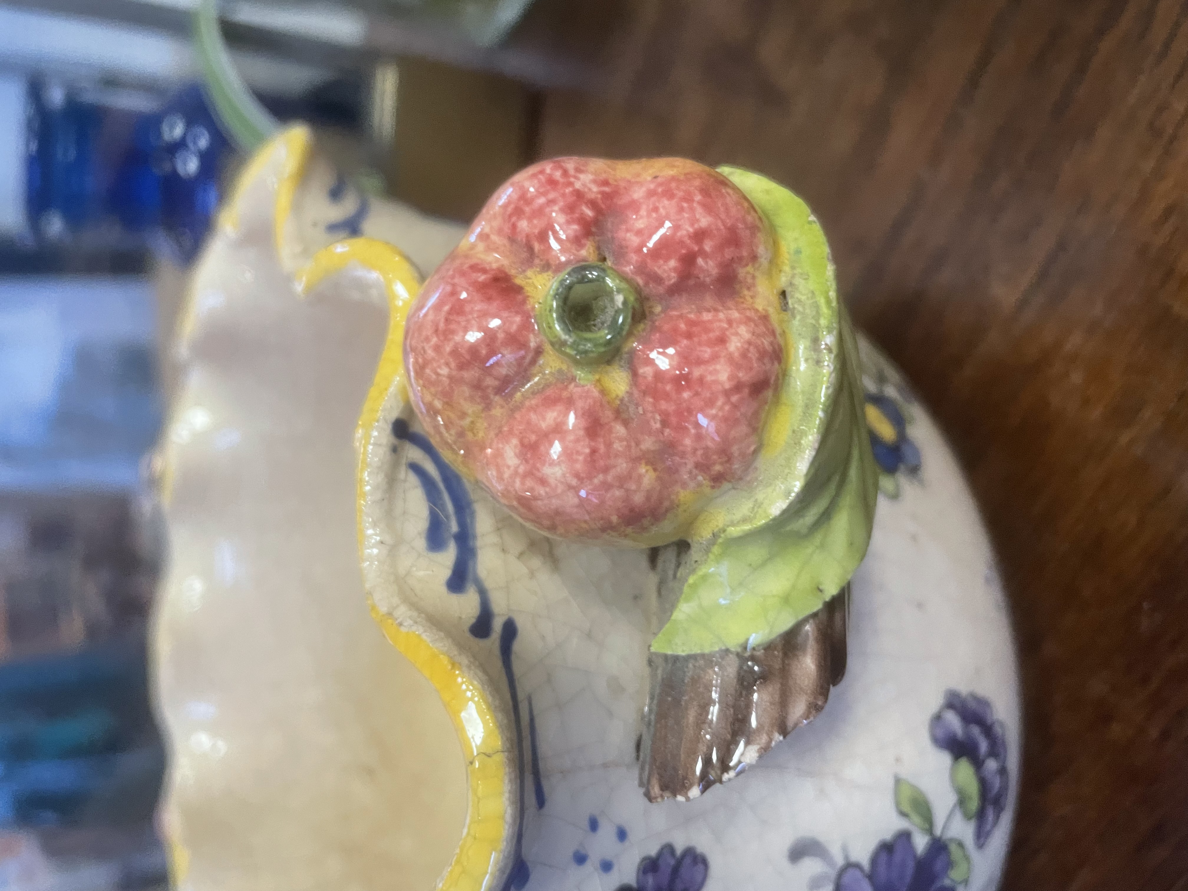 Cache pot motifs floraux