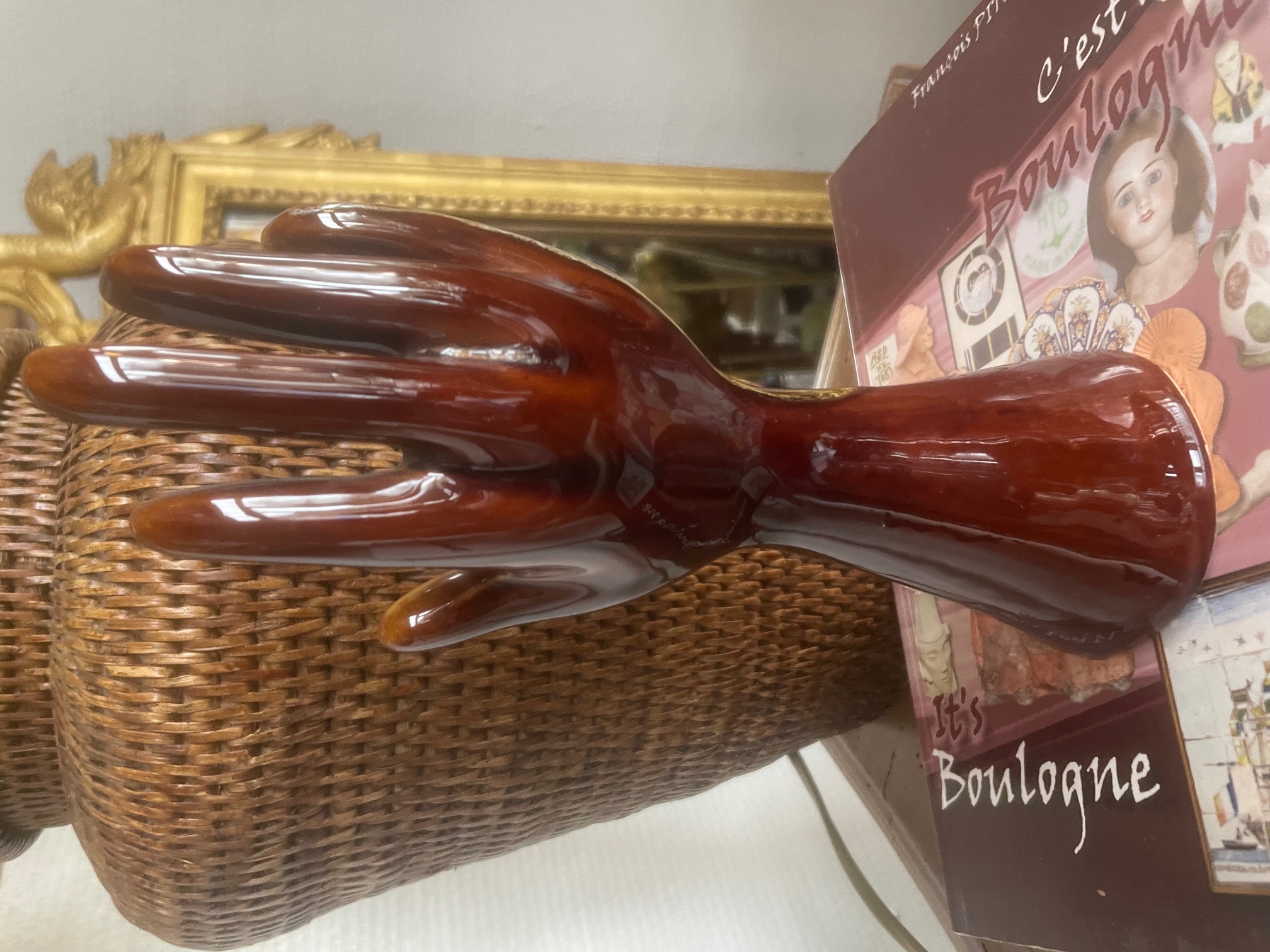 Main baguier Vallauris marron