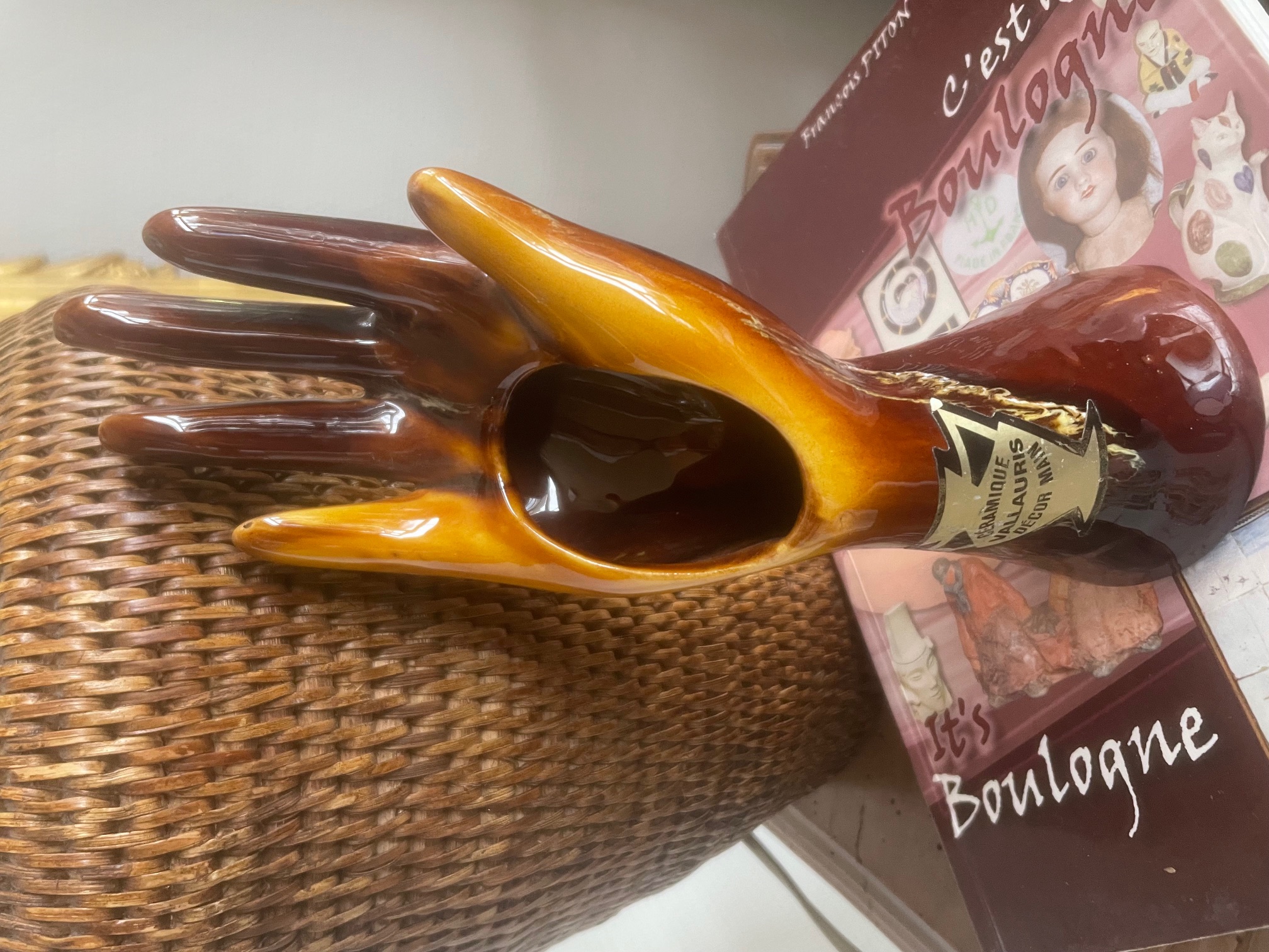 Main baguier Vallauris marron