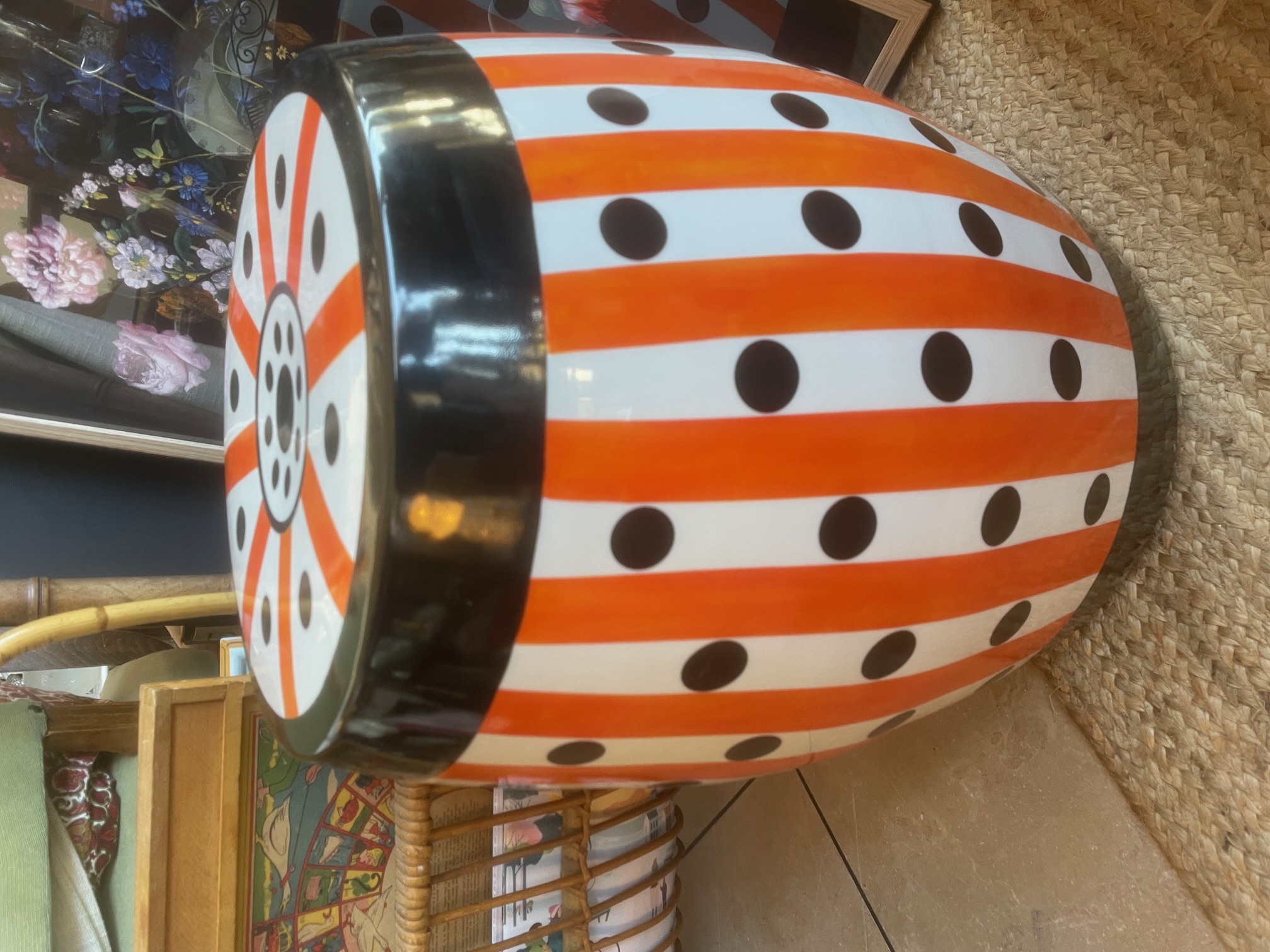 Table d'appoint - Bout de canapé signé Frédéric de Luca