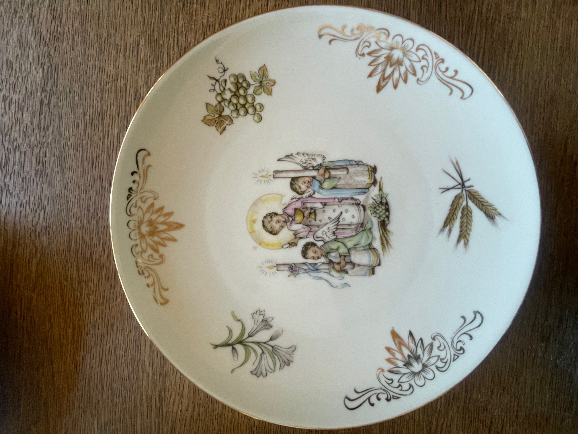 Service en porcelaine communion