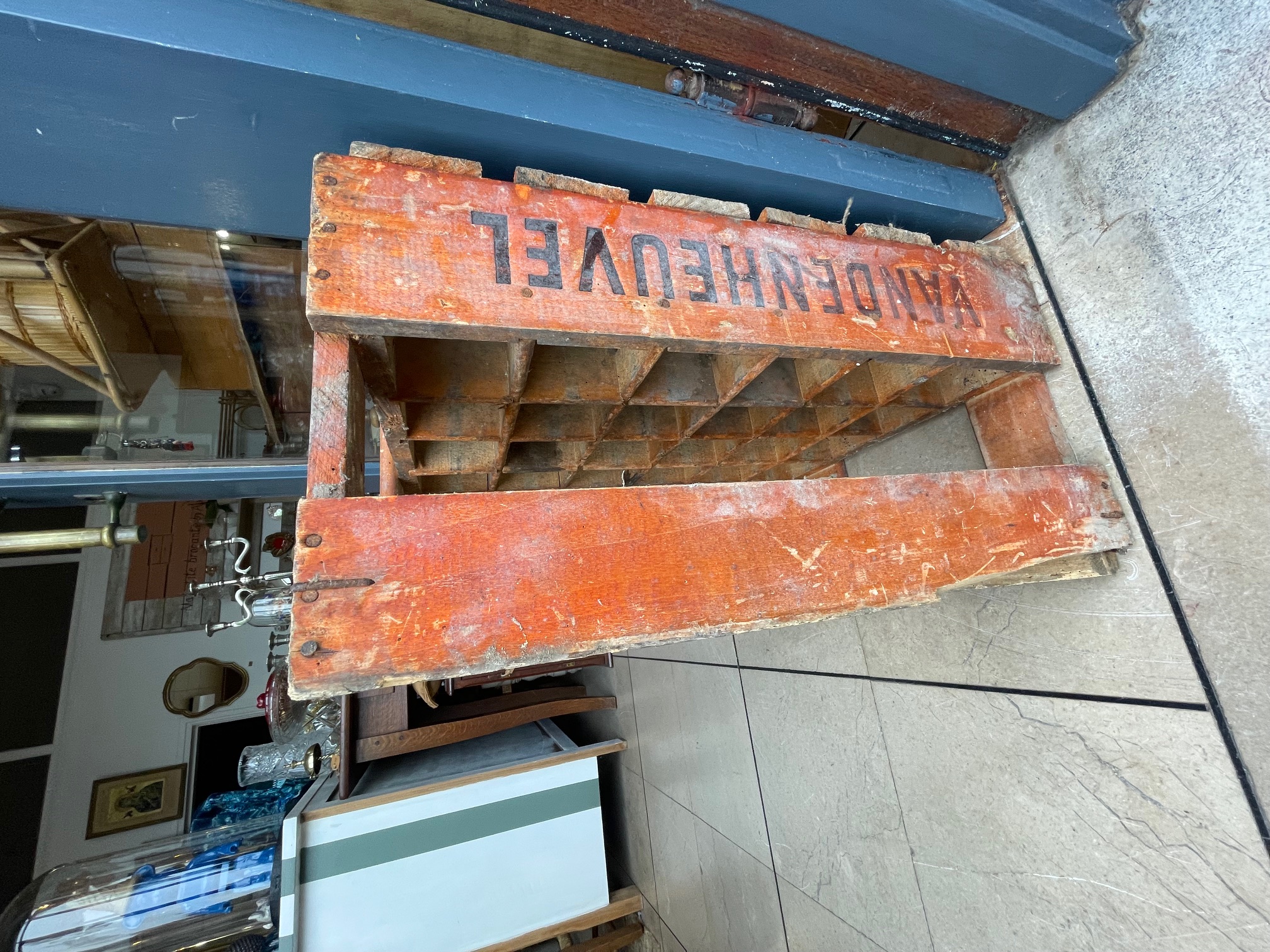 Caisse en bois Vandenheuvel