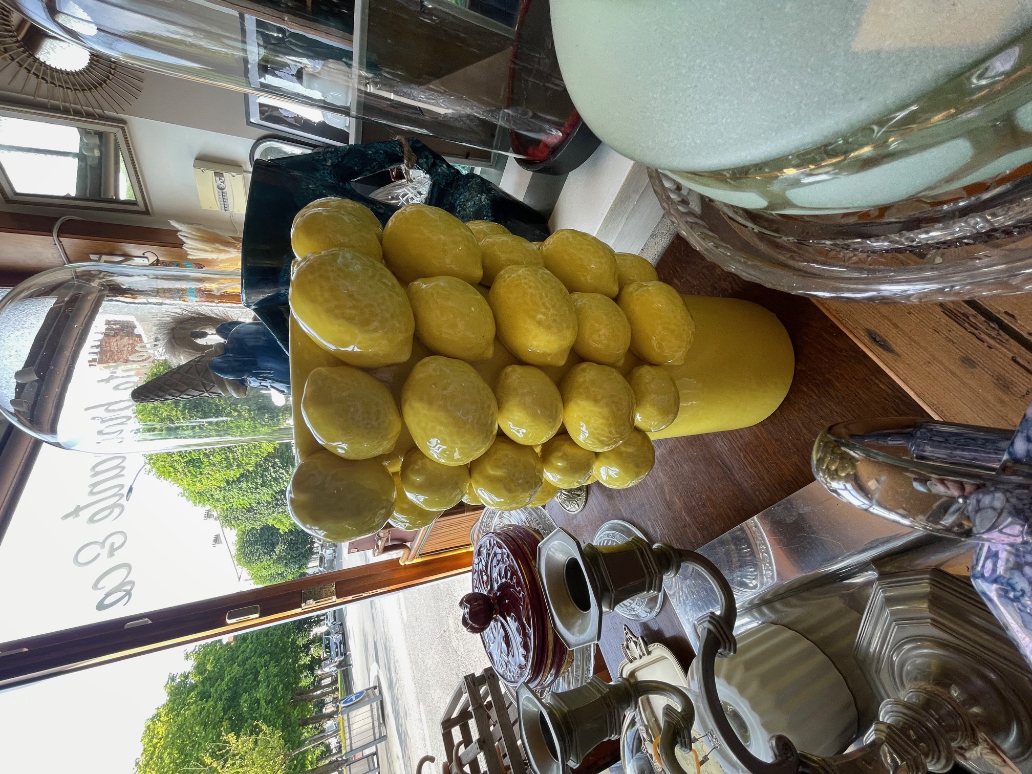 Vase citron J Line