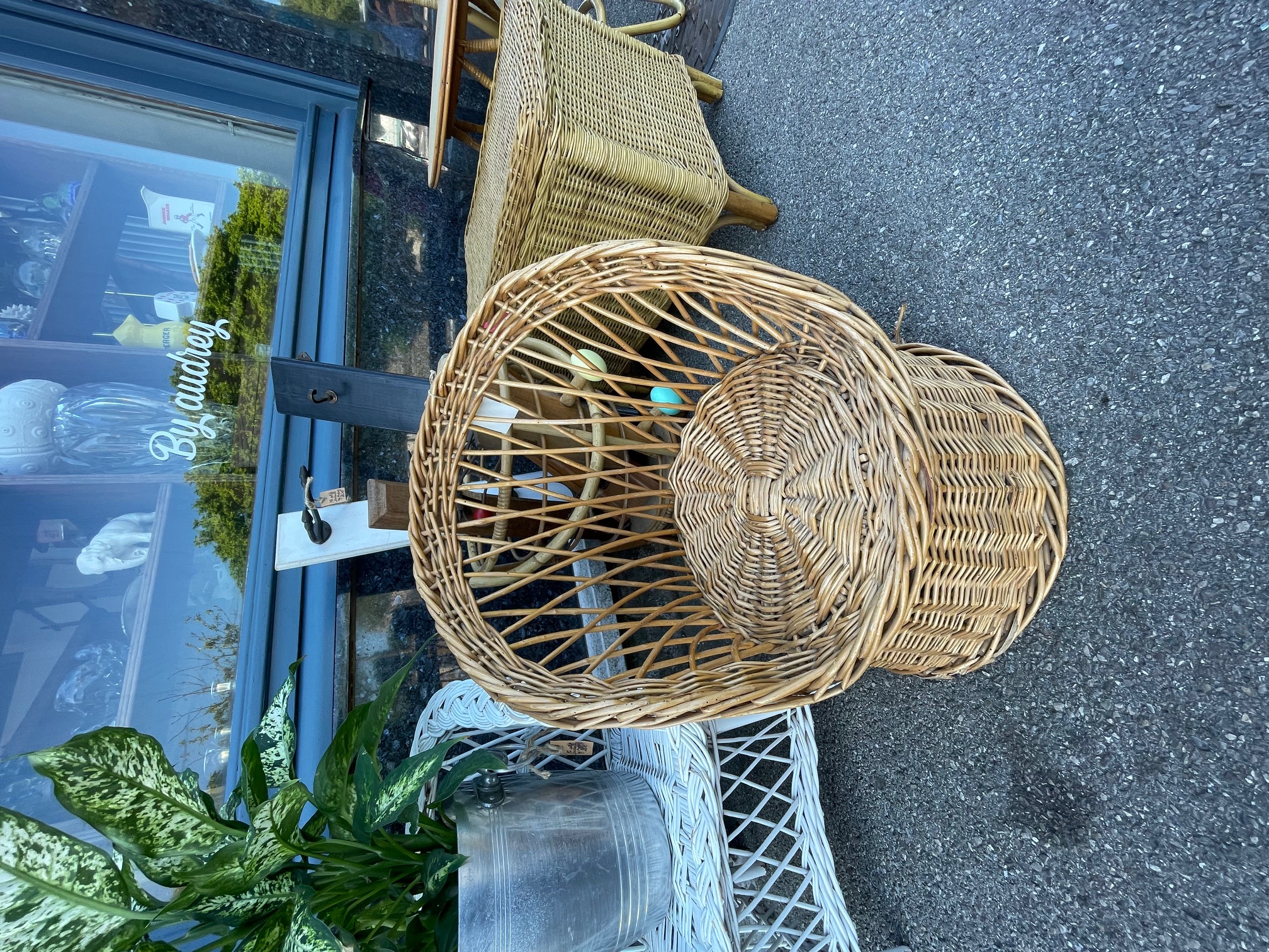 Fauteuil osier enfant