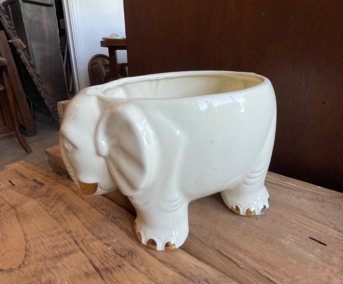 Petit cache-pot éléphant 