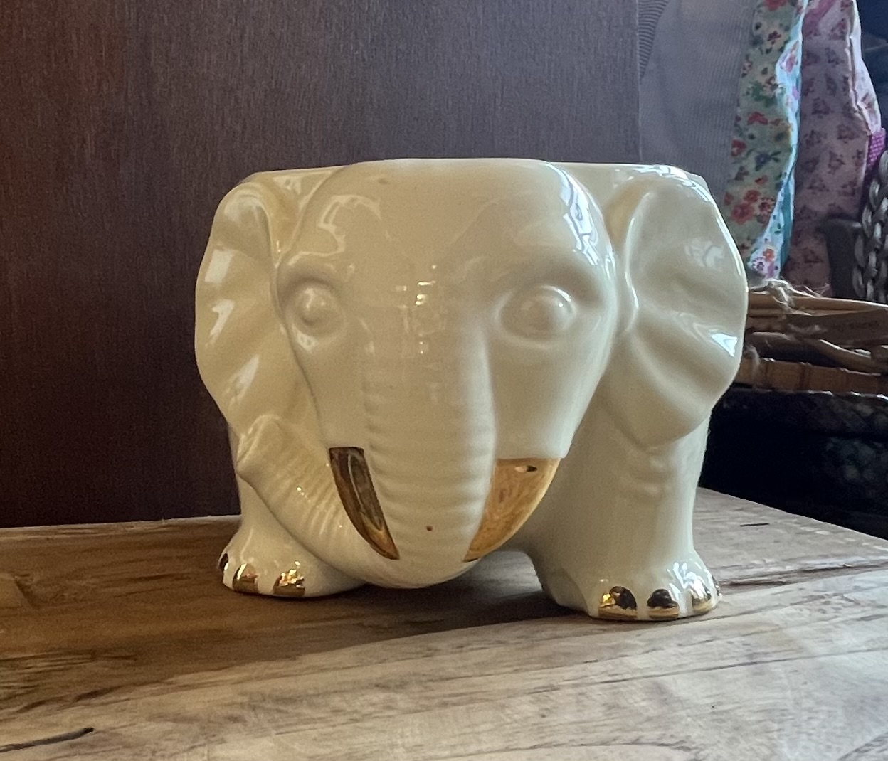 Petit cache-pot éléphant 