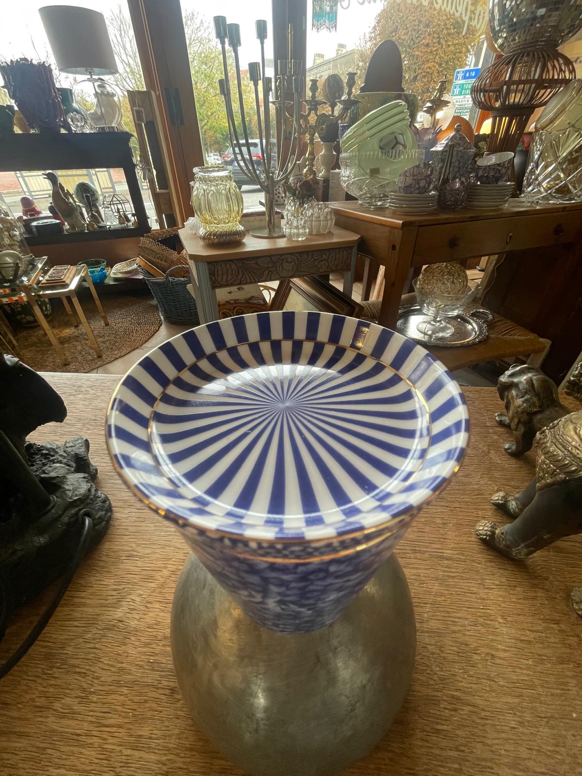 Mug Pip Studio rayures et fleurs