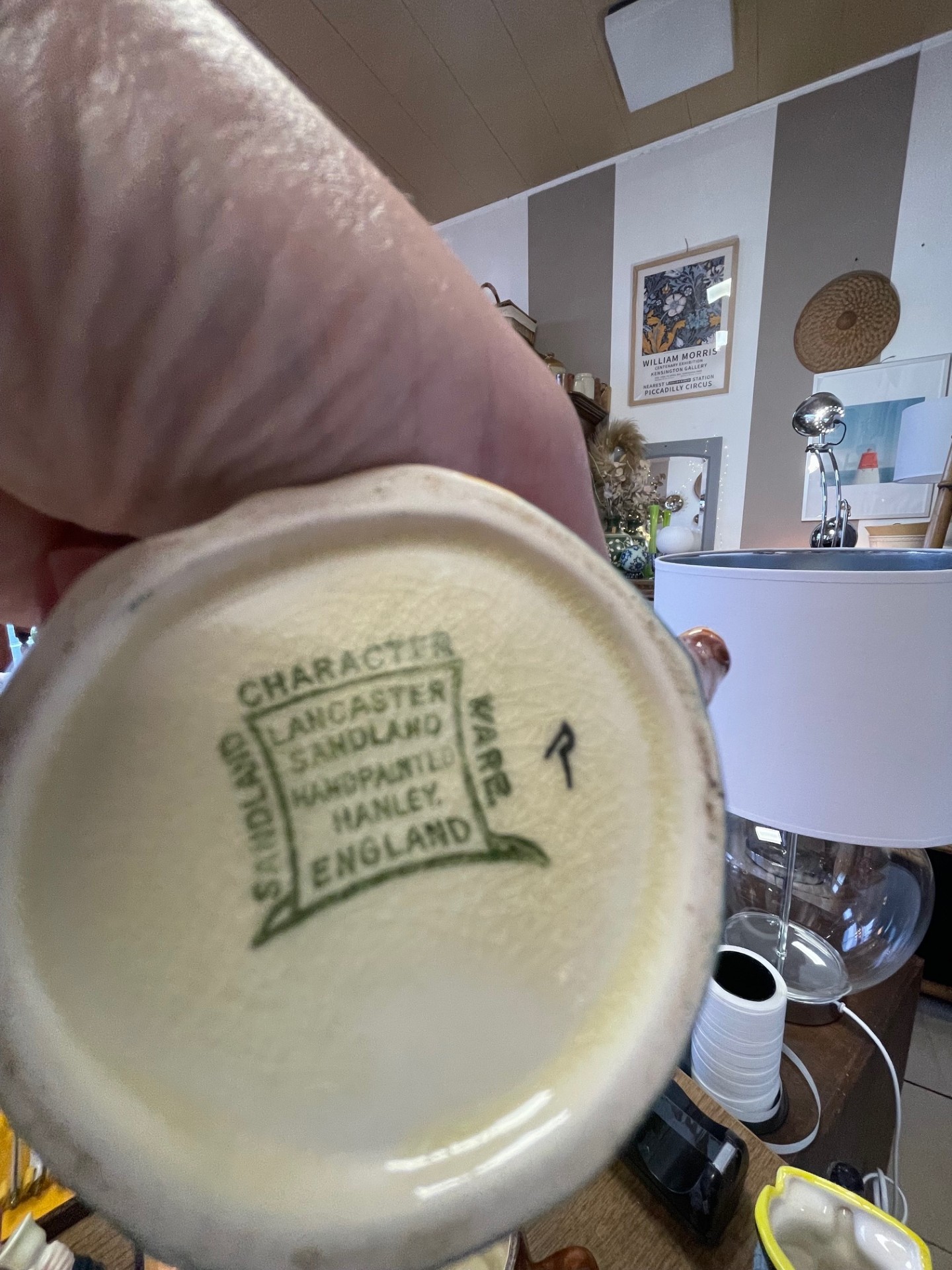 Mini pichet personnage barbe grise