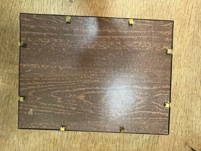 Encadrement double entourage laiton