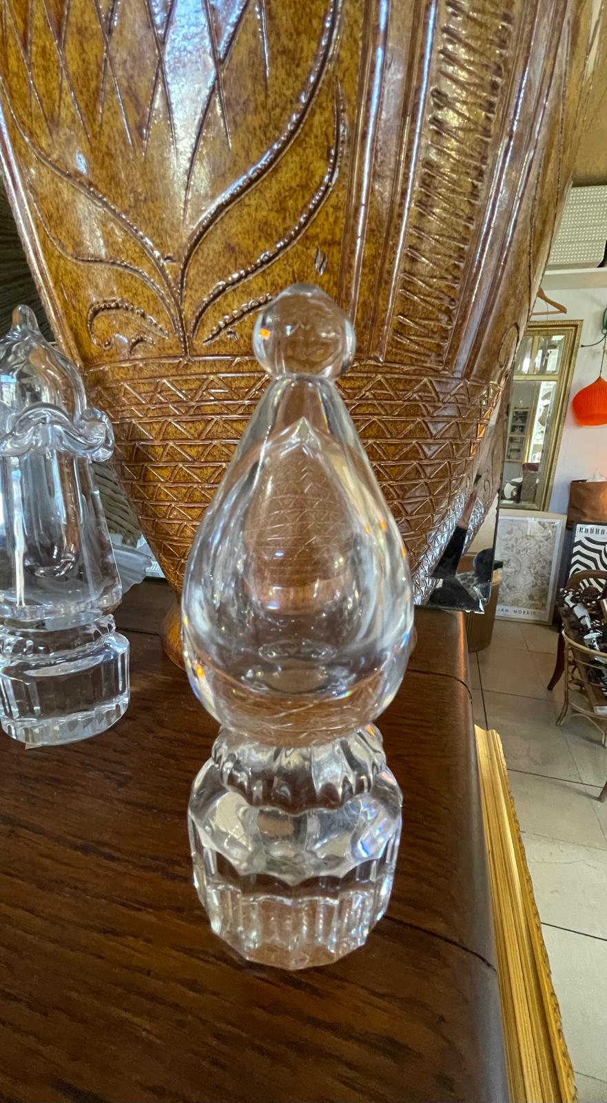 Pièce échec en cristal