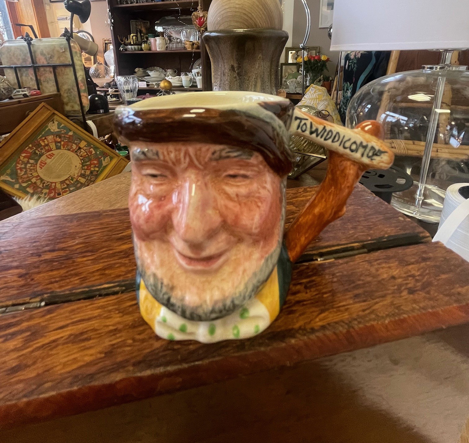 Mini pichet personnage barbe grise