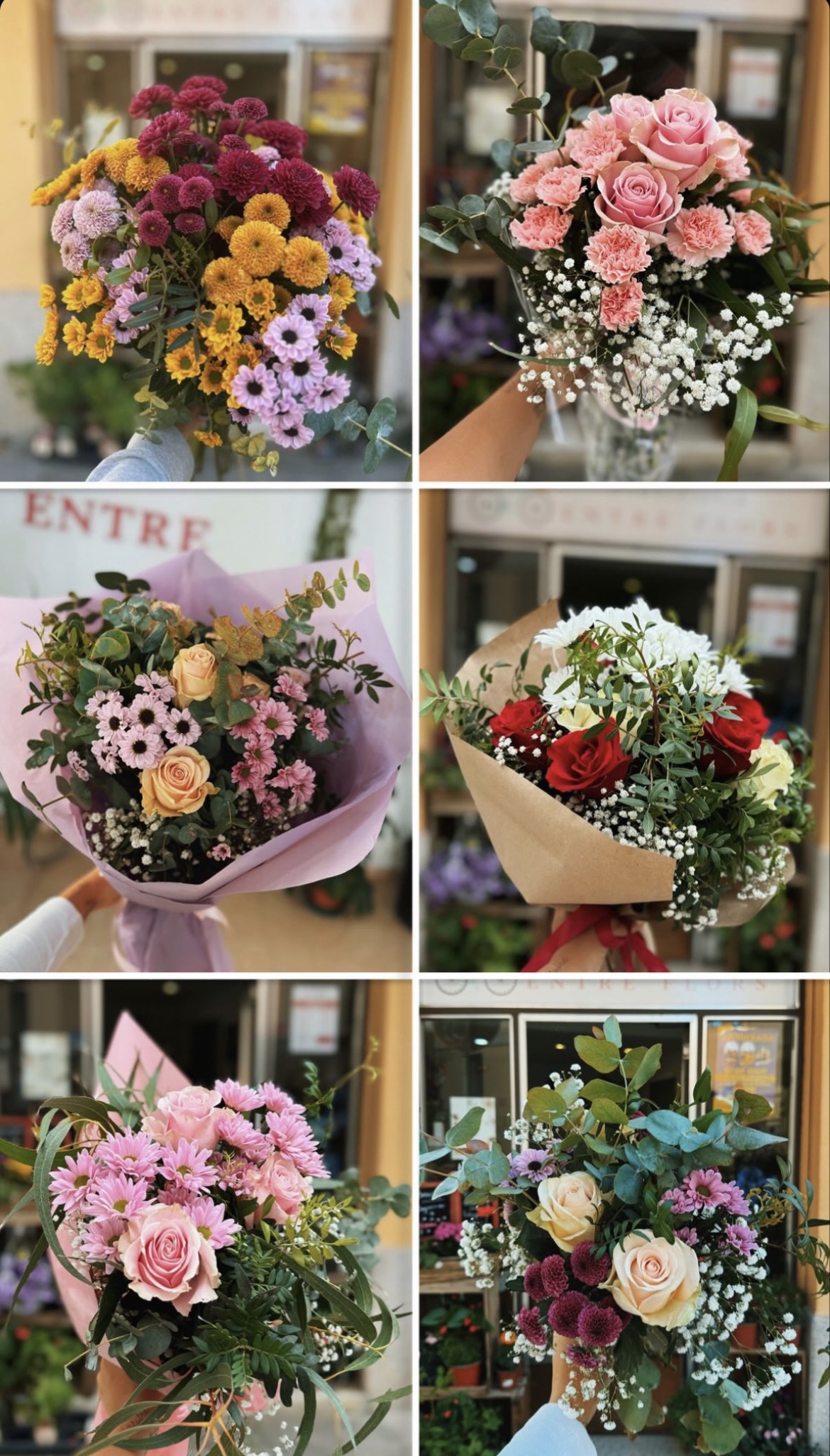 Ramo de flores frescas