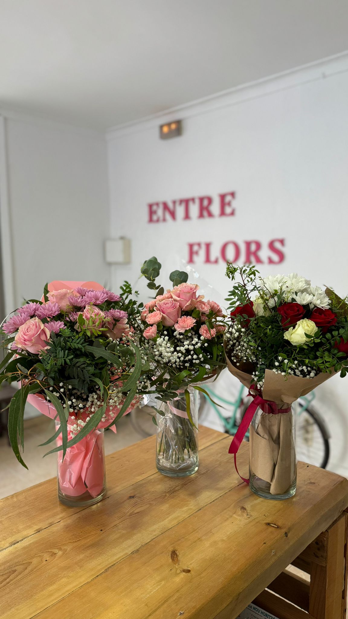 Ramo de flores frescas