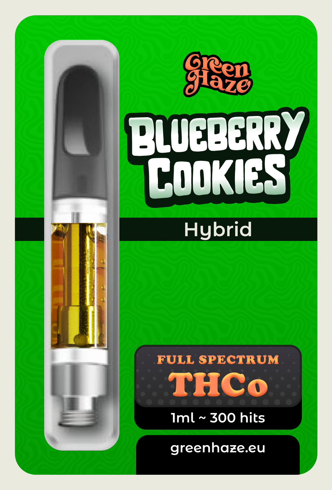 Blueberry Cookies THCo Cart 1ml