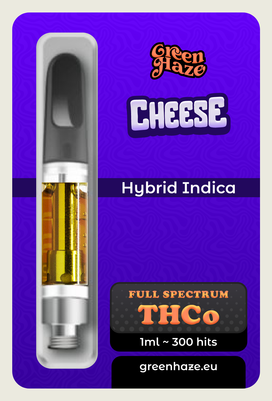 Cheese THCo Cart 1ml