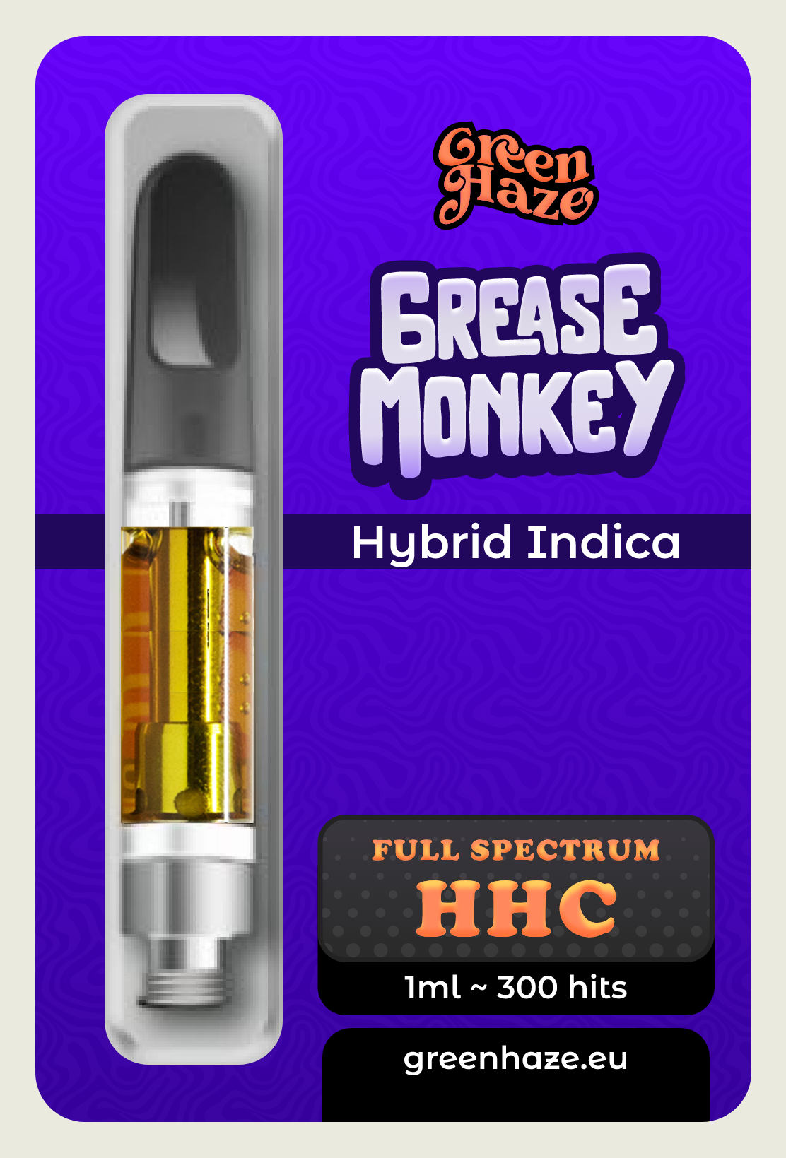 Grease Monkey - 1ml HHC cart