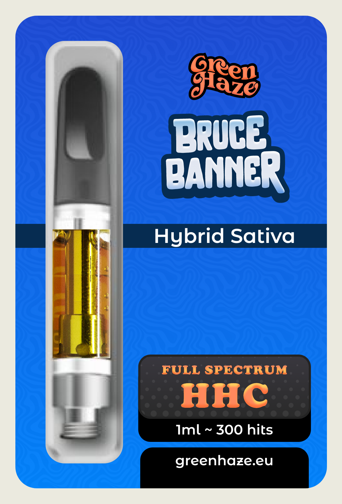 Bruce Banner - 1ml HHC cart
